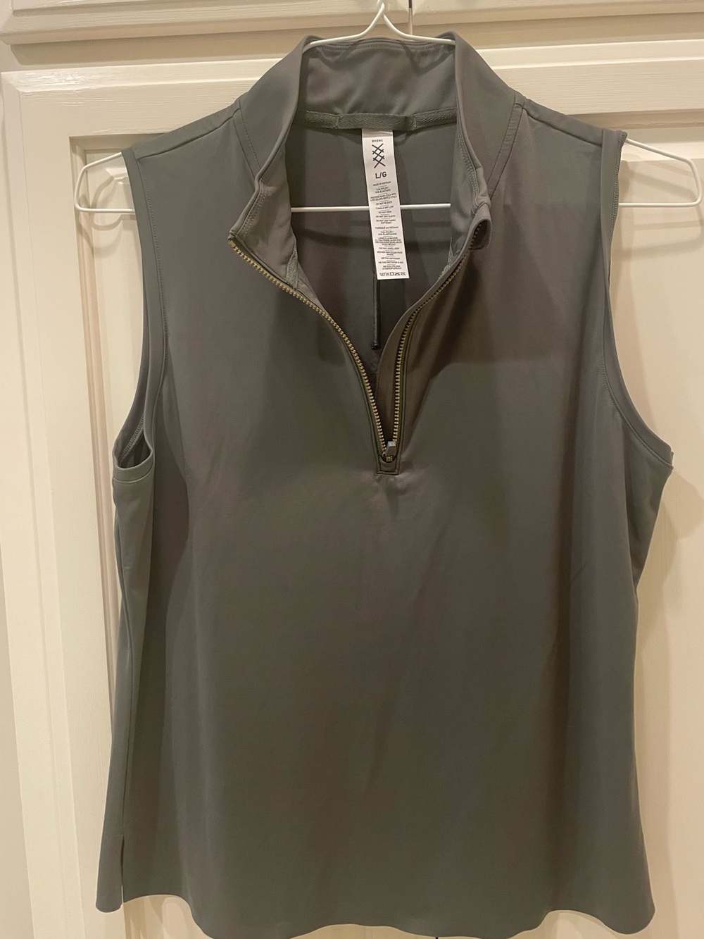 RHONE Course to Court Sleeveless Mock Neck Performance Top - Picture 3 of 5